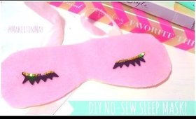 ♥ DIY No-Sew Sleep Mask- #MakeitinMay ♥