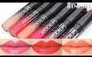 Rimmel London Apocalips Lip Lacquer Lips Swatches 6 colors