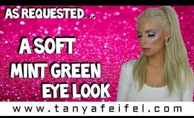 As Requested | A Soft Mint Green Eye Look | Tutorial | Tanya Feifel-Rhodes