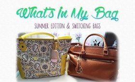 What's In My Bag? | Summer Edition & Switching Bags | PrettyThingsRock