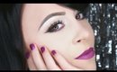 Shimmery Eyes and Matte Lips Makeup Tutorial