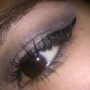first eye mk up done by me