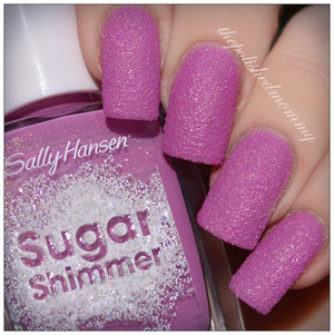 See my swatch and review of #sallyhansen Berried Under: http://www.thepolishedmommy.com/2014/02/sally-hansen-berried-under.html

#purchasedbyme #PaintedPurple4WCD