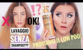 Lavare i capelli SENZA SHAMPOO??? Hair Routine per capelli secchi e crespi