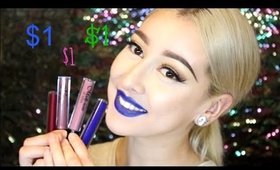 $1 Kleancolor Liquid Lipsticks New Find Review And Swatches