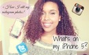 What's on my iPhone 5? +How I edit my instagram photos!