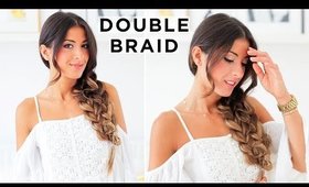 Double Braid with a Trick | Luxy Hair