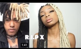 XXXTENTACION INSPIRED BRAIDS TUTORIAL! (R.I.P X)