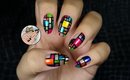 Stained Glass Mosaic Nails- Caption Lucents