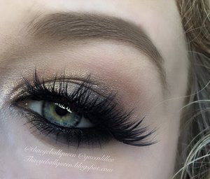 This is part of my last post, here is a close up!
http://theyeballqueen.blogspot.com/2015/11/golden-fall-makeup-for-fall.html