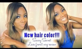 Lace front wig review from SASSY SECRET