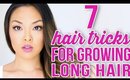 7 Tricks To Grow Your Hair Longer and Faster!