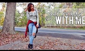 Get Ready With Me! Casual Makeup, Hair + Outfit!