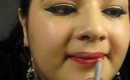 Black  Liner and Red Lips Make Up Tutorial