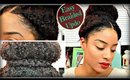 Natural Hair Braided Royal Updo | HerGivenHair
