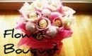 ♥ Chocolate Flower Bouquet Tutorial using Ferrero Rochers ♥ ( • ◡ • )