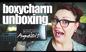 BOXYCHARM UNBOXING August 2015