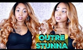 OUTRE STUNNA WIG DR27/30 | Unboxing & Try-On| Fall Wig Collab