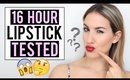 $7 LIPSTICK THAT LASTS 16 HOURS?! | TESTED | JamiePaigeBeauty