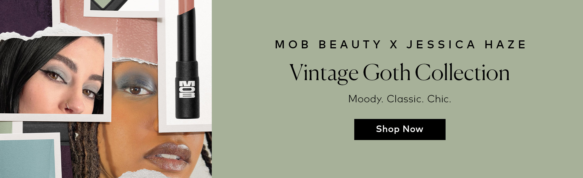 Shop the MOB Beauty x Jessica Haze Vintage Goth Collection
