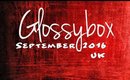 Glossybox September 2016 UK