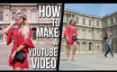 BEHIND THE SCENES | Making Of A YouTube LOOKBOOK Video | PARIS
