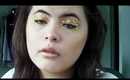 Make-Up Tutorial:- Gold flake eyes