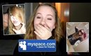 REACTING TO OLD PHOTOS!! / MYSPACE EDITION