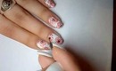 Cherry blossom nails (Tutorial) / Flori de cires