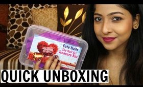 CUTENAILS Nailart Treasure Box February 2017 | Valentines Day Edition | Stacey Castanha