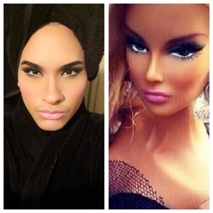 :
I fell in love with this Barbie look had to recreate it 