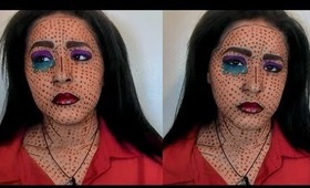 Pop Art: The Crying Girl (A Makeup Tutorial)