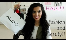 HAUL!  Fashion and Beauty -- Aldo, My Birthday Dress, Sephora, MAC, Wal-Mart