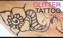 Glitter Art Temporary Tattoo | Alternate Henna | Certifeye Quasar Glitter Pigment Application