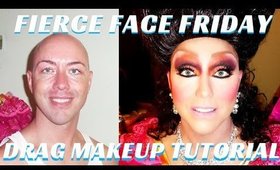 GLITTER DRAG QUEEN MAKEUP BEAUTY TUTORIAL | BTS BEST IN DRAG SHOW- mathias4makeup