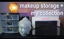 AFFORDABLE MAKEUP STORAGE + MY COLLECTION