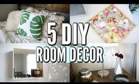 5 DIY Room Decor Ideas - Easy DIY Room Decorations for 2017