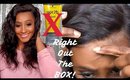 NO GLUE Needed! Flawless Hairline, Pre-plucked, pre-bleached | Hairvivi  | Shlinda1