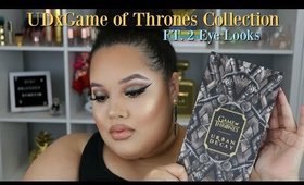NEW Urban Decay Game of Thrones Palette | FT. 2 Eye looks