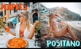 NAPLES TO POSITANO! (We Tried The Famous Napoli Pizza From EAT PRAY LOVE)