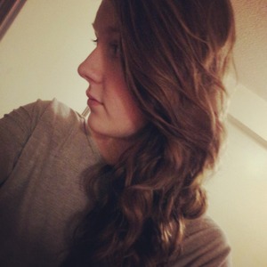 One of the days i did heatless beach waves in my hair. Love this look and it's so easy to do! 
