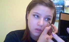 Smokey Black Makeup
