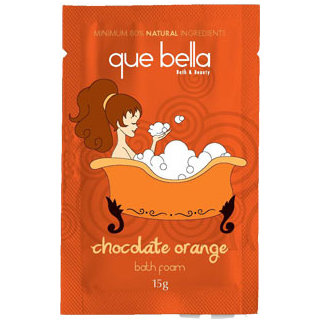 Que Bella Chocolate Orange Foaming Bath Syrup