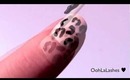 Leopard and Cheetah Print Nails