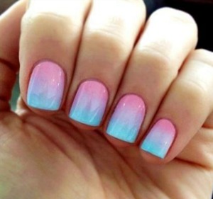 I saw a picture and do it on my Nails ;)
