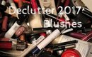 Declutter 2017 Blushes