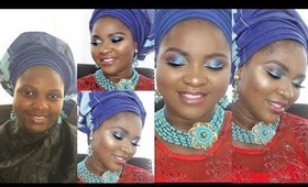 Nigerian Bride Makeover  (Traditional Wedding) Woman Of Color Friendly