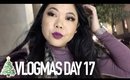 VLOGMAS DAY 17 🎄 EDITING AND SEPHORA CAST HOLIDAY PARTY | MakeupANNimal
