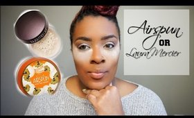 Airspun Vs. Laura Mercier Setting Powder | NO FLASHBACK