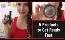 5 Products for Getting Ready Fast | Back to School